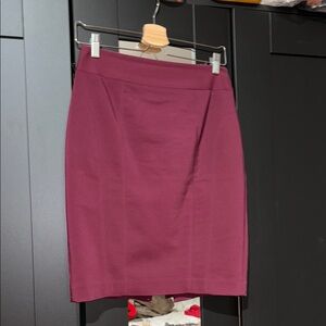 Elegant Burgundy Skirt